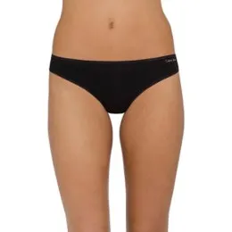 Calvin Klein Women's Form Thong (Black, Size M)