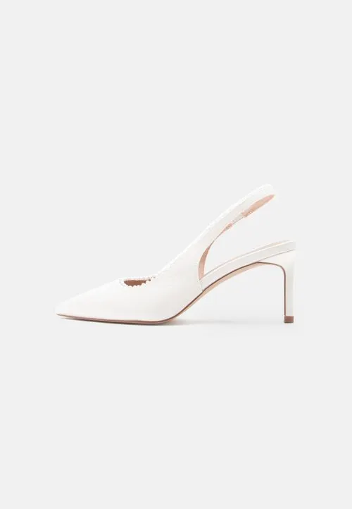Klassiske pumps - white
