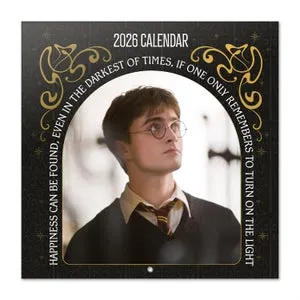 Calendario 2026 Harry Potter de 30x30 cm