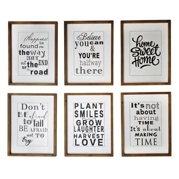 Cornice Decorativa legno 30x40 cm