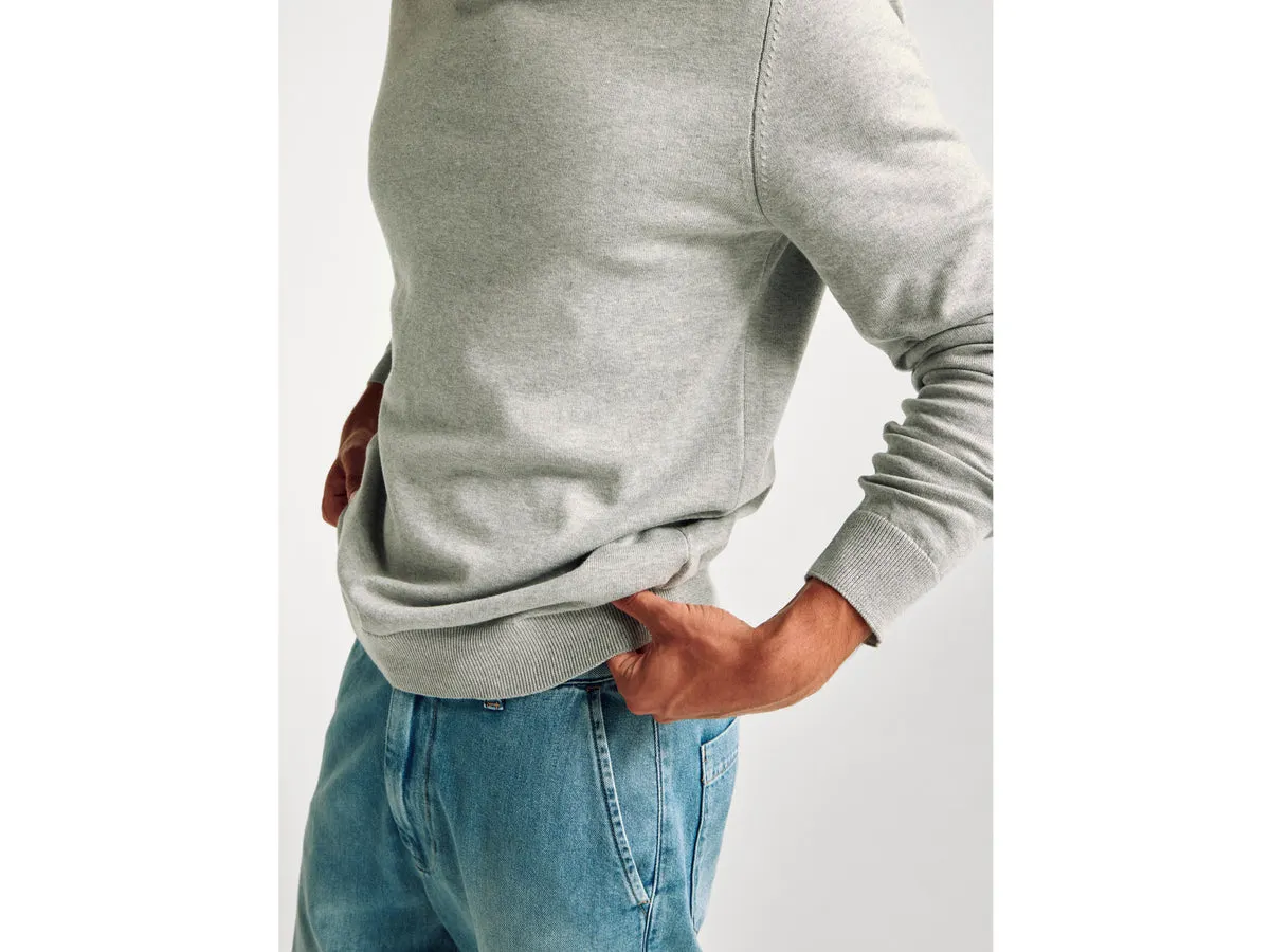 100% cotton crew neck top