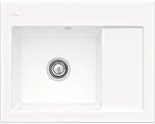 Keramický dřez Villeroy & Boch 510 x 650 mm bílá VB 331201R1