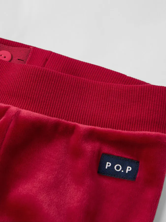 Myk velur med ekstra lange vrangborder