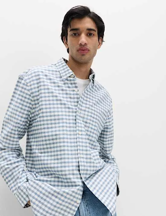 The Ultimate Regular Fit Oxford-Hemd aus reiner Baumwolle