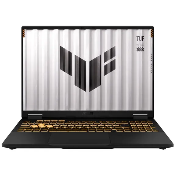 Deal, ASUS TUF Gaming F16 16 FHD+ Laptop with Intel Core i5 Processor 14450HX, NVIDIA GeForce RTX 5060 Laptop GPU, 16GB RAM, 512GB SSD, Jaeger Gray Now $1,299.00 Was $1,629.00