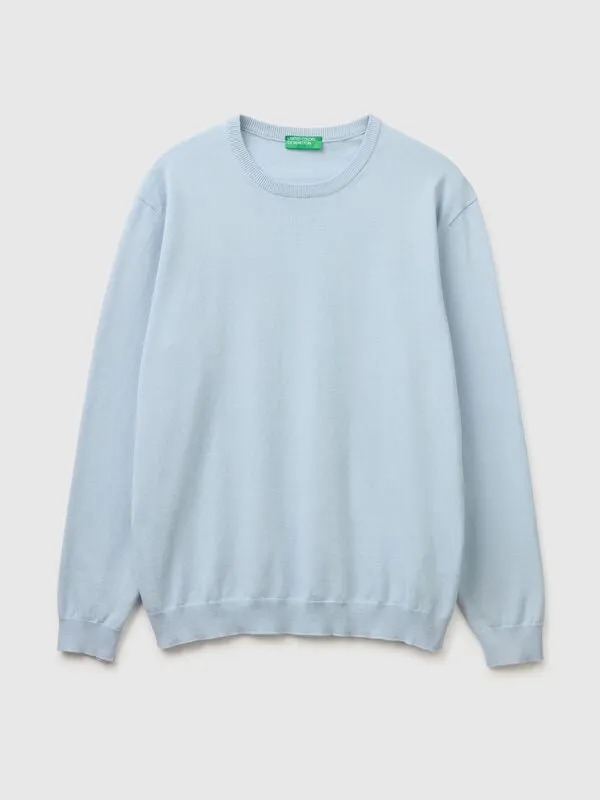 100% cotton crew neck top