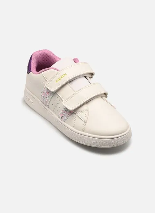 Lage sneakers J Eclyper Girl A meisjes wit