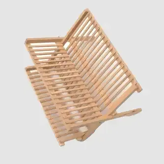 Dishy Beech Wood Dish Rack
