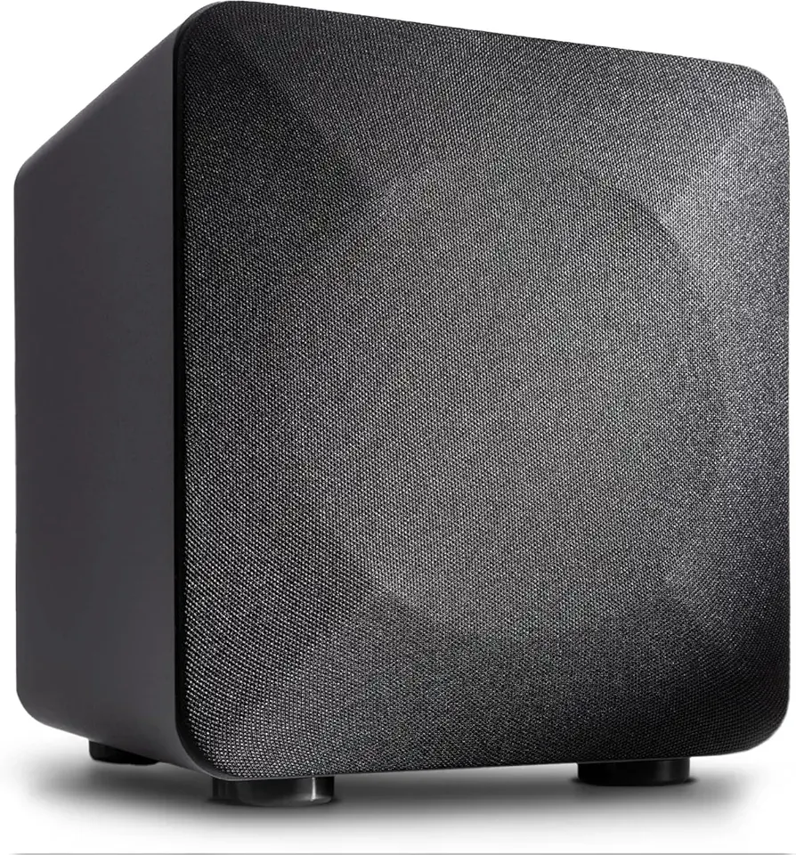 Audioengine S6 Powered Subwoofer - Mini 6 Inch 210 Watt Front-Firing TV Speaker for Music and Movie Lovers