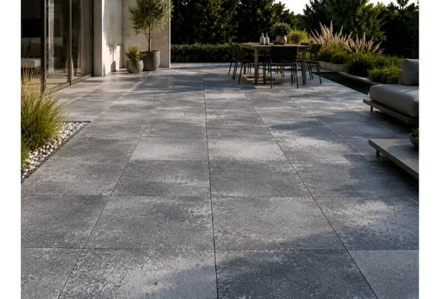 Lastra di cemento ETEREA JUPITER grigio L 50 x L 50 cm, spessore 40 mm
