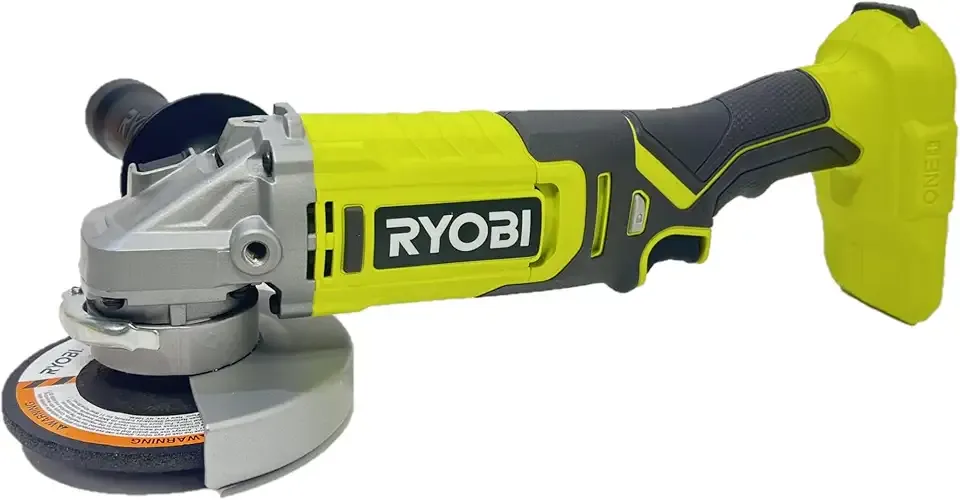 RYOBI PCL445B ONE+ 18V Cordless 4-1/2 in. Angle Grinder (Tool Only)