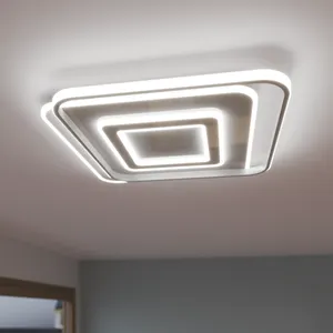 Plafoniera LED Emingo bianco IP21 cct da bianco caldo a bianco freddo con regolazione di temperatura, 13500 lumen INSPIRE