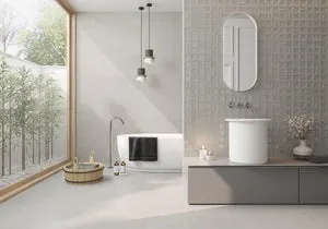 Suelo porcelánico Norton efecto piedra crema 60x60 cm C1 ARGENTA