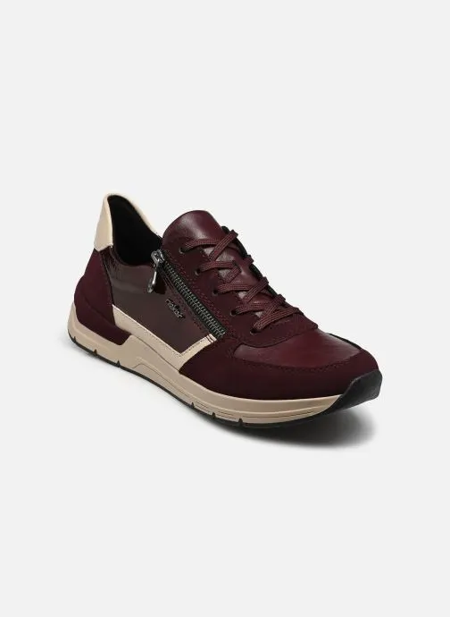 Lage sneakers 58902 dames bordeaux