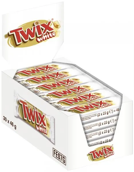 Twix White Schokoriegel 30 x 0,05 kg