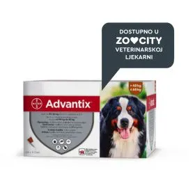 Elanco Advantix ampula za pse od 40-60 kg, 1 komad