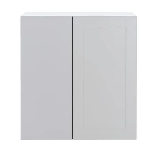 Edson 27 in. W x 30 H x 13 D Assembled Kitchen Blind Wall Corner Cabinet, Grey (WCR2730)