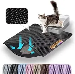 Petinstinct Cat Litter Mat, Double Layer H…