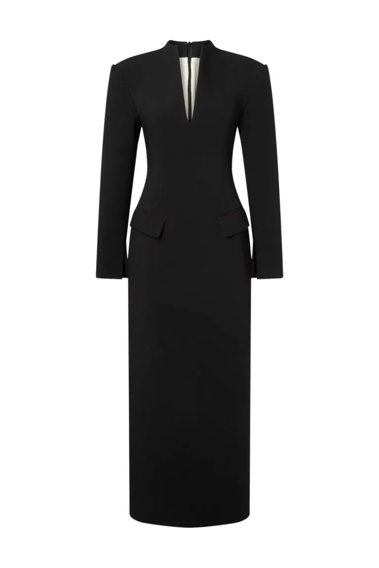 Vanesa Maxi Dress - Sort
