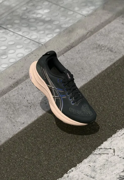 GEL KAYANO 32 - Løpesko for vei - black/pearl pink
