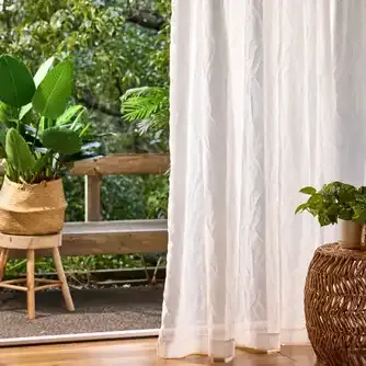 Urban Interiors Pencil Pleat Curtain Sheer Helena