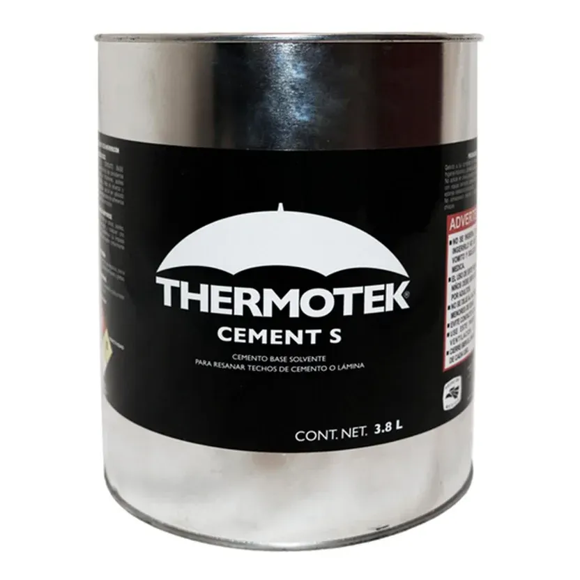 Cemento Asfáltico Thermotek - 3.8 litros - Negro