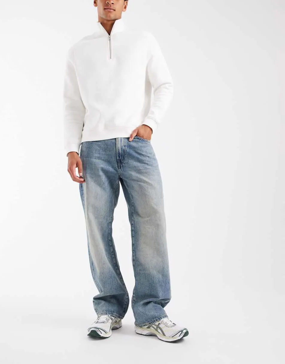 GAP 90s loose straight leg jeans in light wash