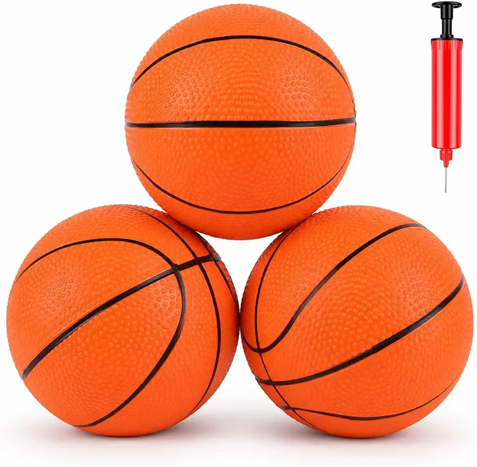 Mini Basketballs, Small Basketball with Pump Needle
