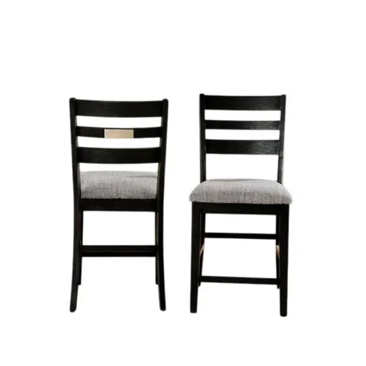 Palermo 24" Pub Chair Set by Vilo Home - Black