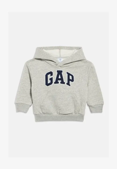 BABYGAP RELAXED LOGO HOODIE - Hoodie - light heather grey