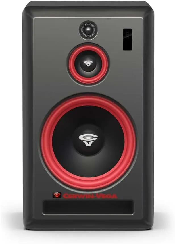 CERWIN-VEGA! VEGA10SB-SAT 10" 140W 3-Way Studio Monitor Full Range Powered Black Single