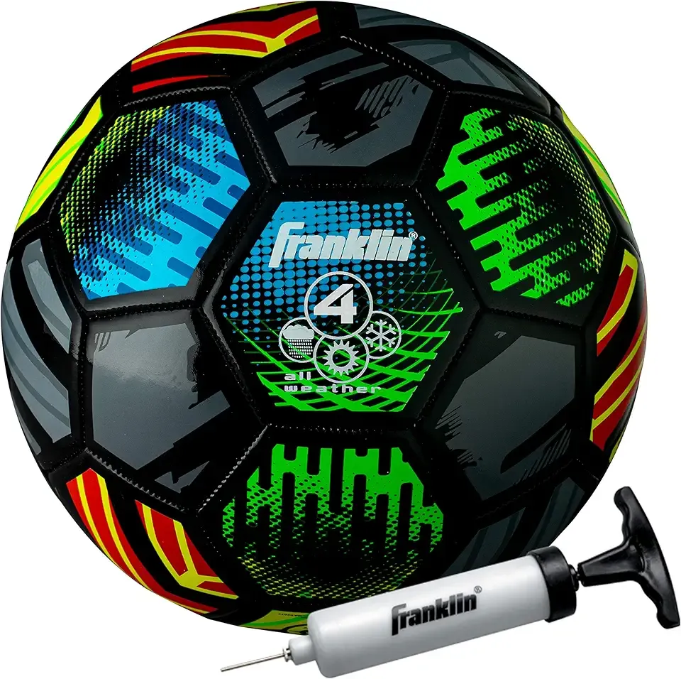 Mystic Soccer Balls - Soccer Ball and Air Pump Sets - Multiple Size Soccer Balls - Soft Cover - Perfect for Kids and Adults