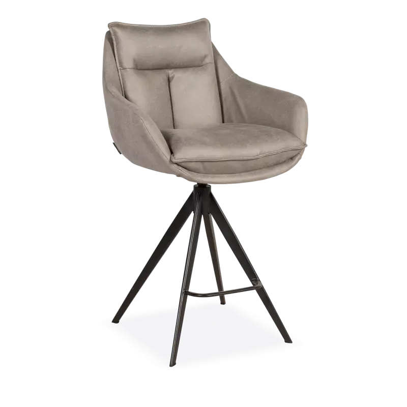 Barstoel Raff - Microleder Oxx Clay