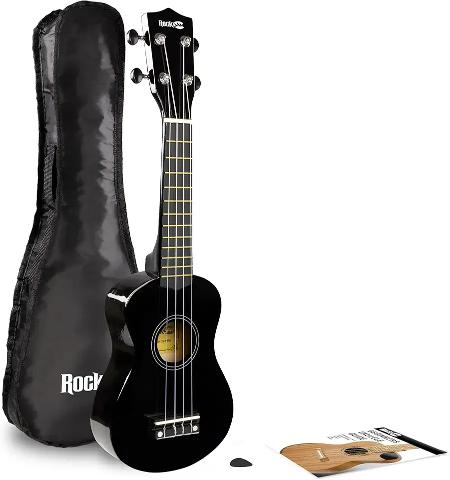 RockJam Soprano Ukelele with Gig Bag
