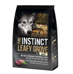 PURE INSTINCT LEAFY GROVE mit Truthahn, Ente für Hunde 4 kg