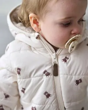 Doorgestikte onesie van gereycleerd polyamide