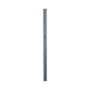 Poteau en U gris avec rainure H. 180 cm x P. 9 cm x Ép. 4,5 cm