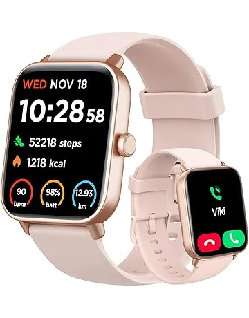 Smart Watch for Women Android & iPhone, Alexa Built-in, IP68 Waterproof Activity Fitness Tracker with Bluetooth Call (Answer/Make), 1.8" Smartwatch with Heart Rate/SpO2/Sleep Monitor, 100+ Sports Mode