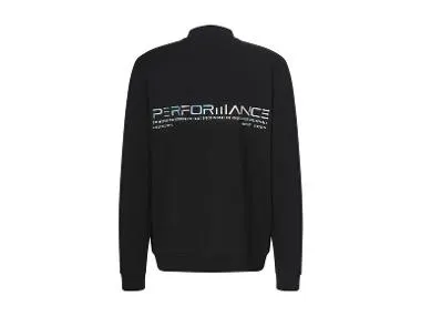 Chaqueta sudadera para hombre (negro, L(52/54))