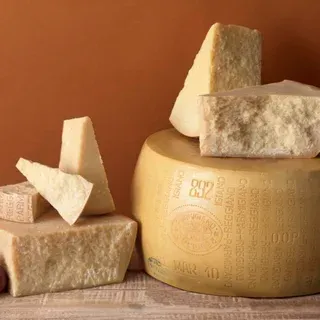 Whole Wheel Parmigiano Reggiano, Approximately 80 lbs.