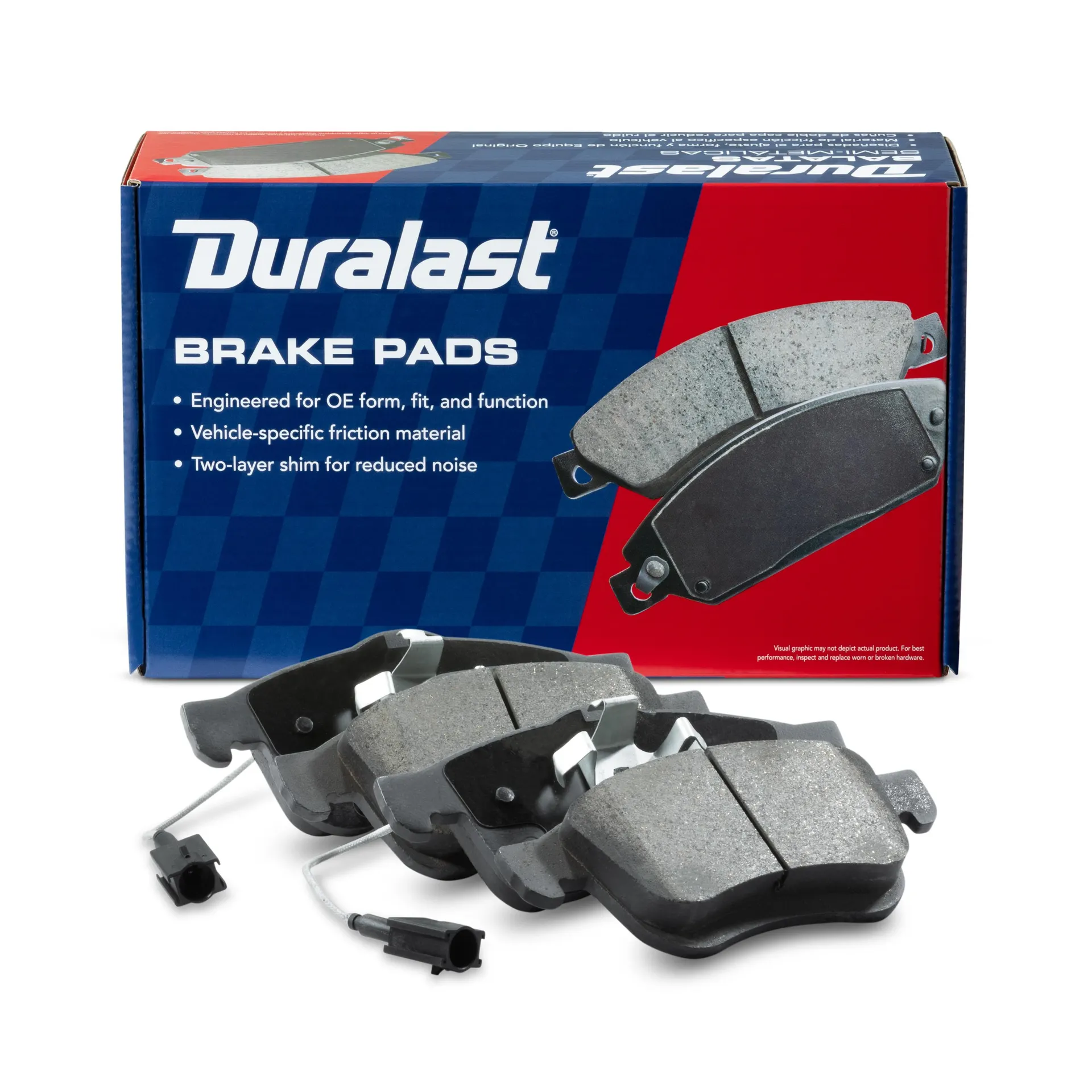 Duralast Ceramic Brake Pads D1721A