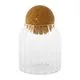 Bocal verre et bouchon boule liège 0.5L