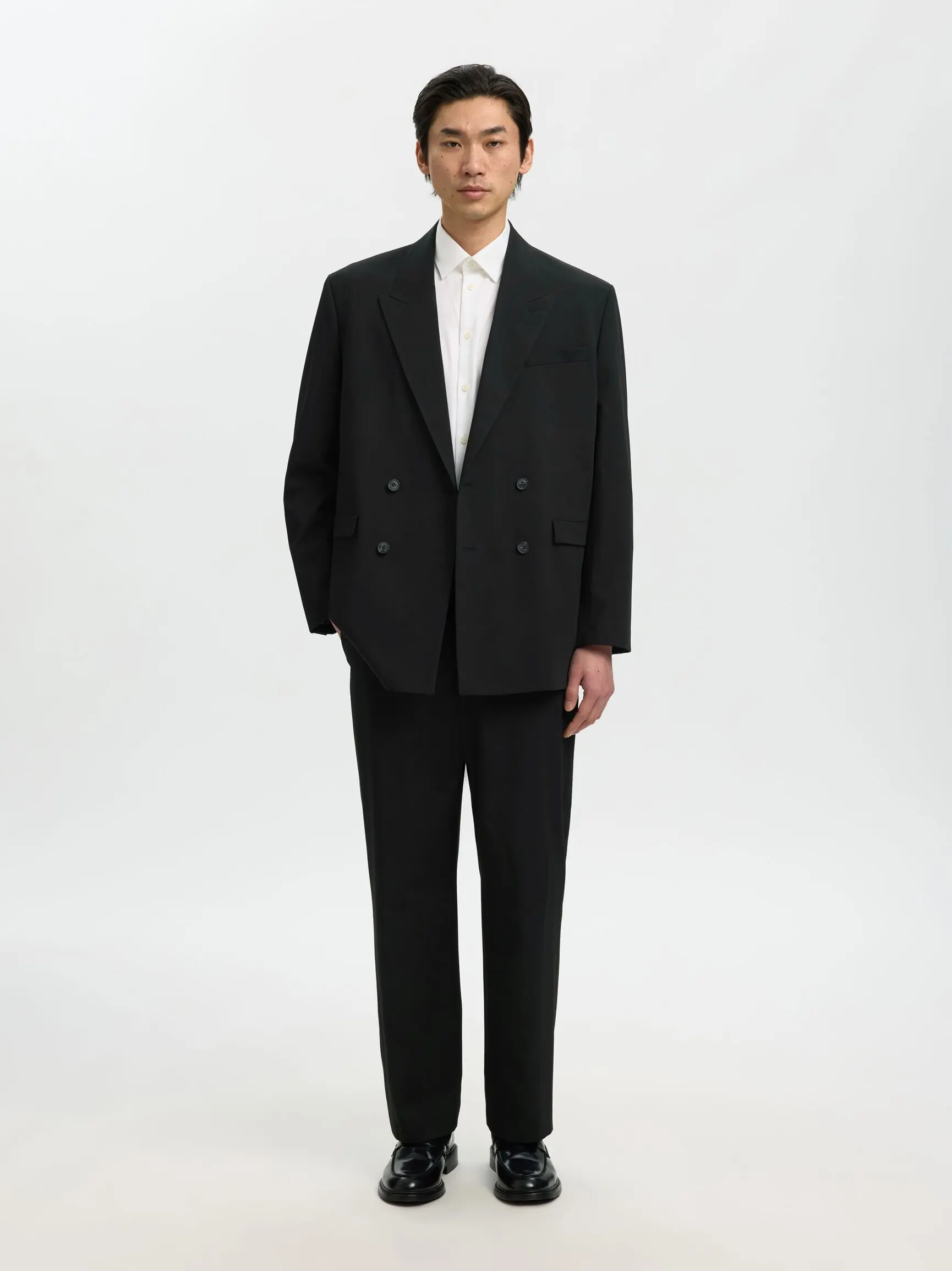 RELAXED FIT DOBBELTSPENT BLAZER