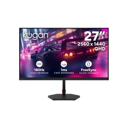 Kogan 27" QHD IPS 180Hz 1ms FreeSync Gaming Monitor (2560 x 1440)
