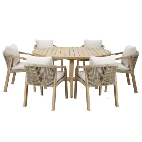 Juego de Comedor Redondo Lucca 6p