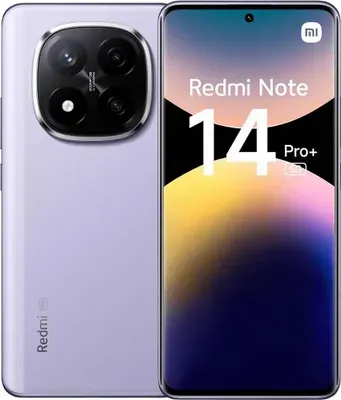 Xiaomi Redmi Note 14 Pro+ 5G Smartphone 12/512GB Lavendelviolett