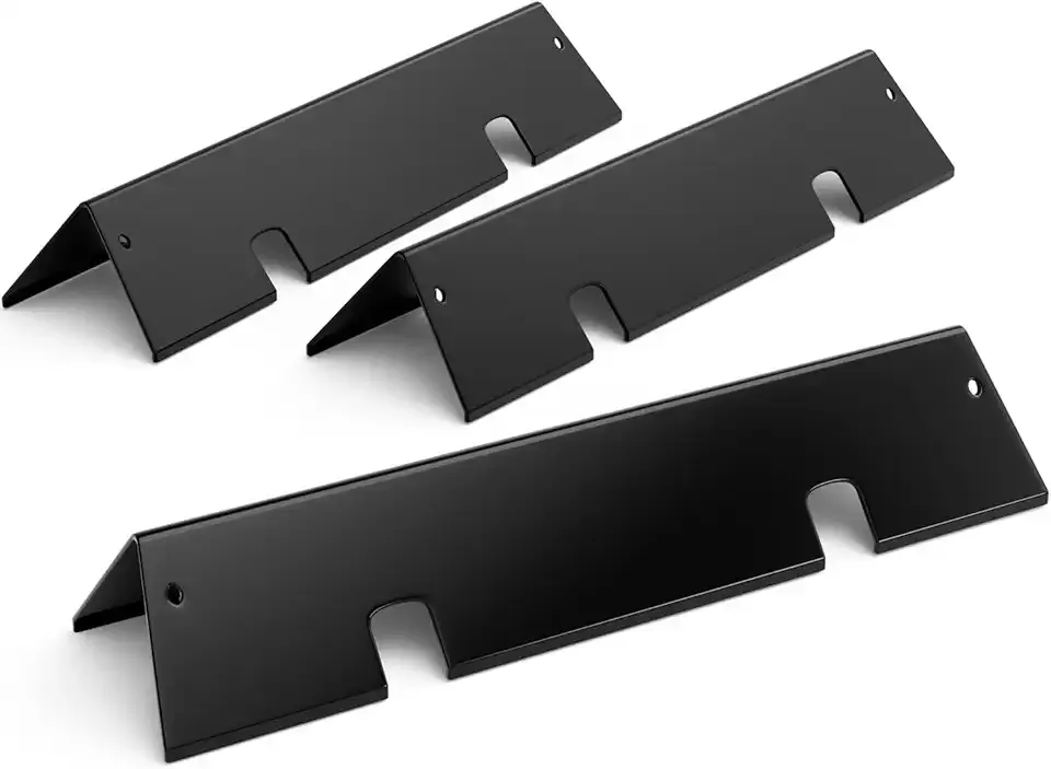 7635 15.3" Flavorizer Bars for Weber Spirit 2 Grill Parts, Grill Replacement Parts for Weber GS4 Spirit II E210 S210 E220 S220 Grills, for Weber GS4 Grill Parts 67045, Porcelain-enameled, 3-Pack