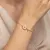 Armband in edelstaal, ster