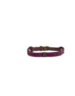 Hunter T-Leash Malia - Hondenriem - 200x1 cm Wijnrood Donkerbruin