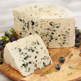 Papillon Roquefort Cheese, Half Wheel, 3 lbs. Total